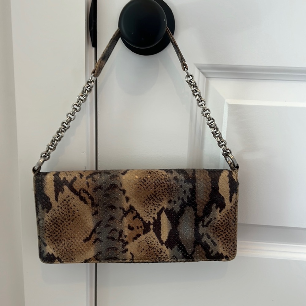 Ann Taylor Python Purse - image 1